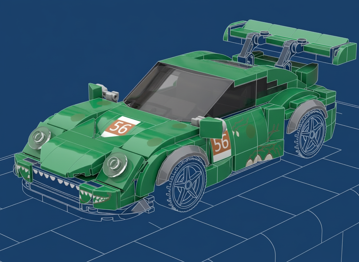 P-911 RSR - green dino