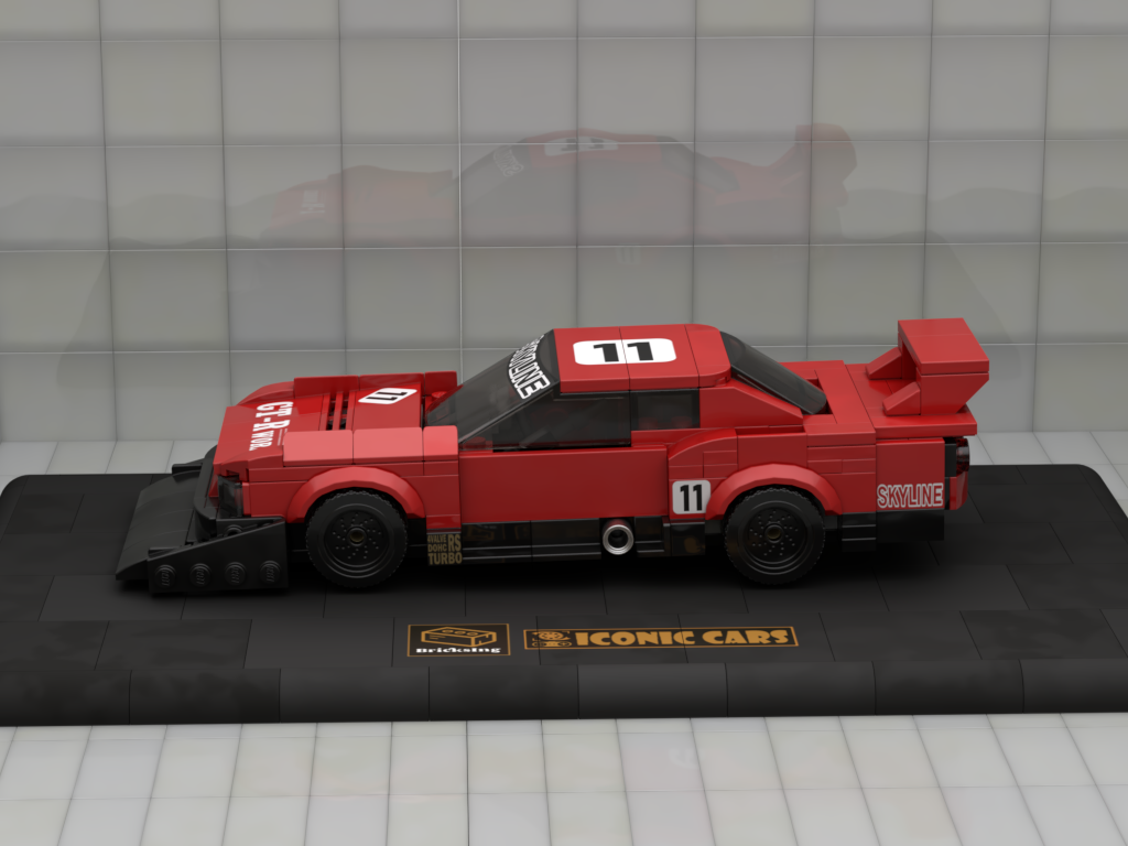 Inspired by Nissan Skyline Super Silhouette (KDR30) - red
