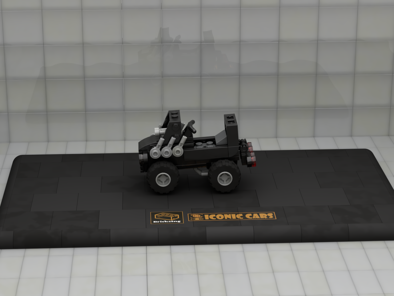 Inspired by GTA Trevor’s Quad Hot Rod Blazer - black