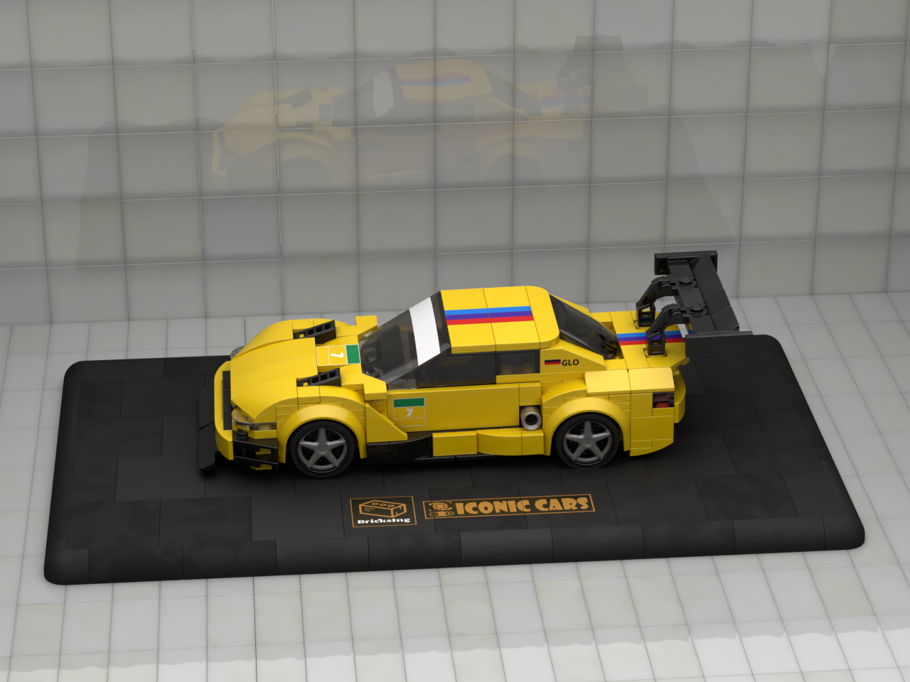 Inspired by BMW M4 DTM - yellow