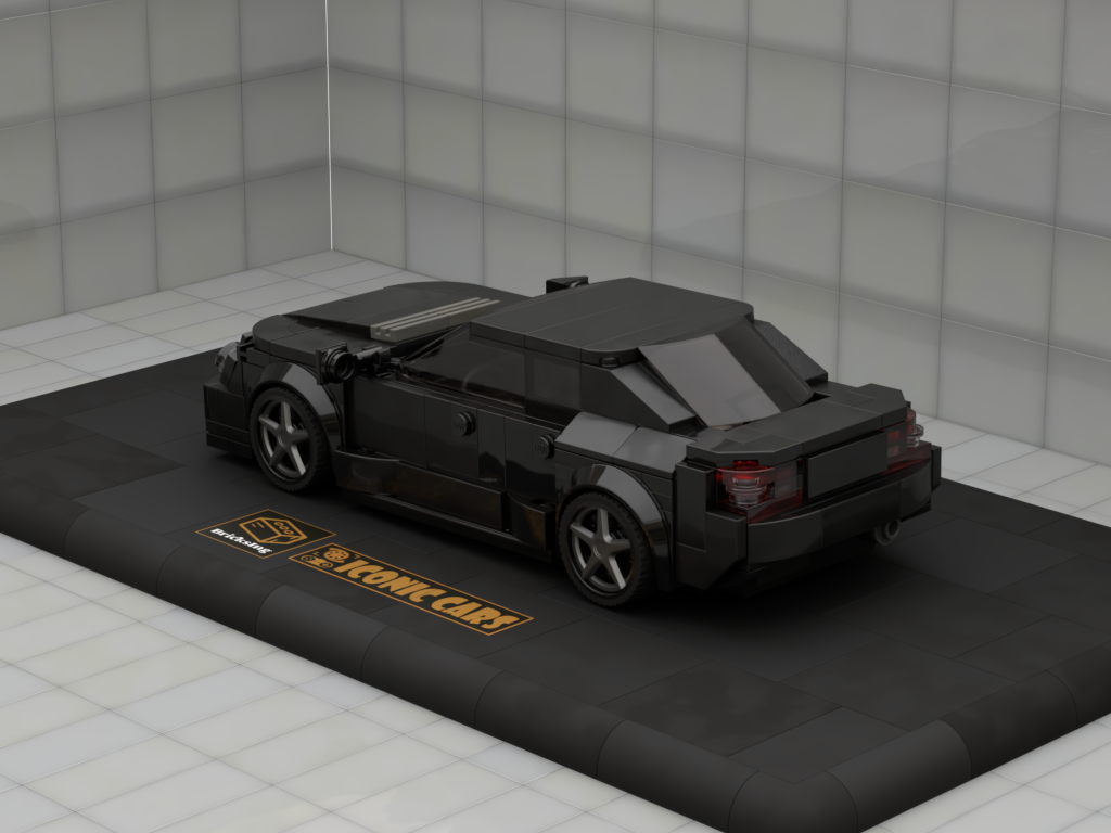 Inspired by Mercedes C Class Street Car - black
