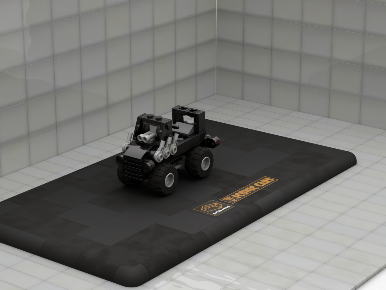 Inspired by GTA Trevor’s Quad Hot Rod Blazer - black