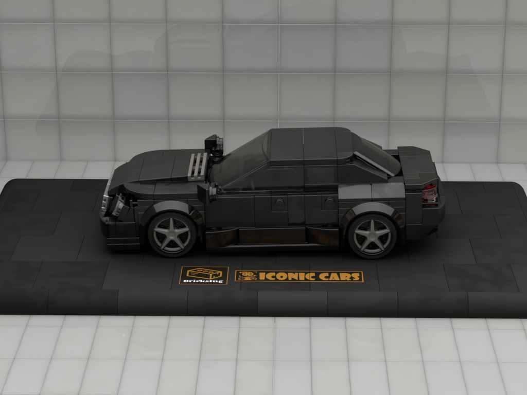 Inspired by Mercedes C Class Street Car - black