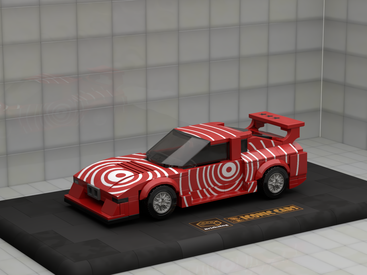 Inspired by BMW 1er Groupe 5 - red