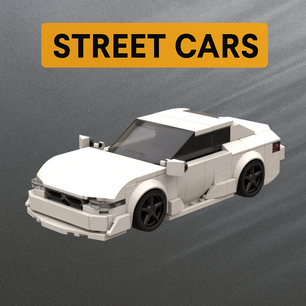 Inspired by BMW 3 (F30) Street Car - white