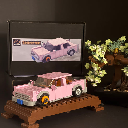 HS - Car from Springfield - pink