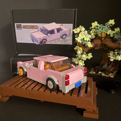 HS - Car from Springfield - pink