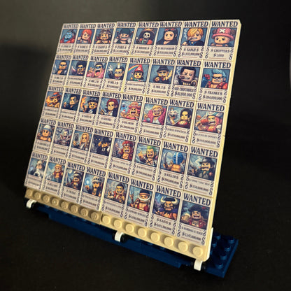 Wanted Poster Set – Piraten Edition 40 x (2×3 Tiles)