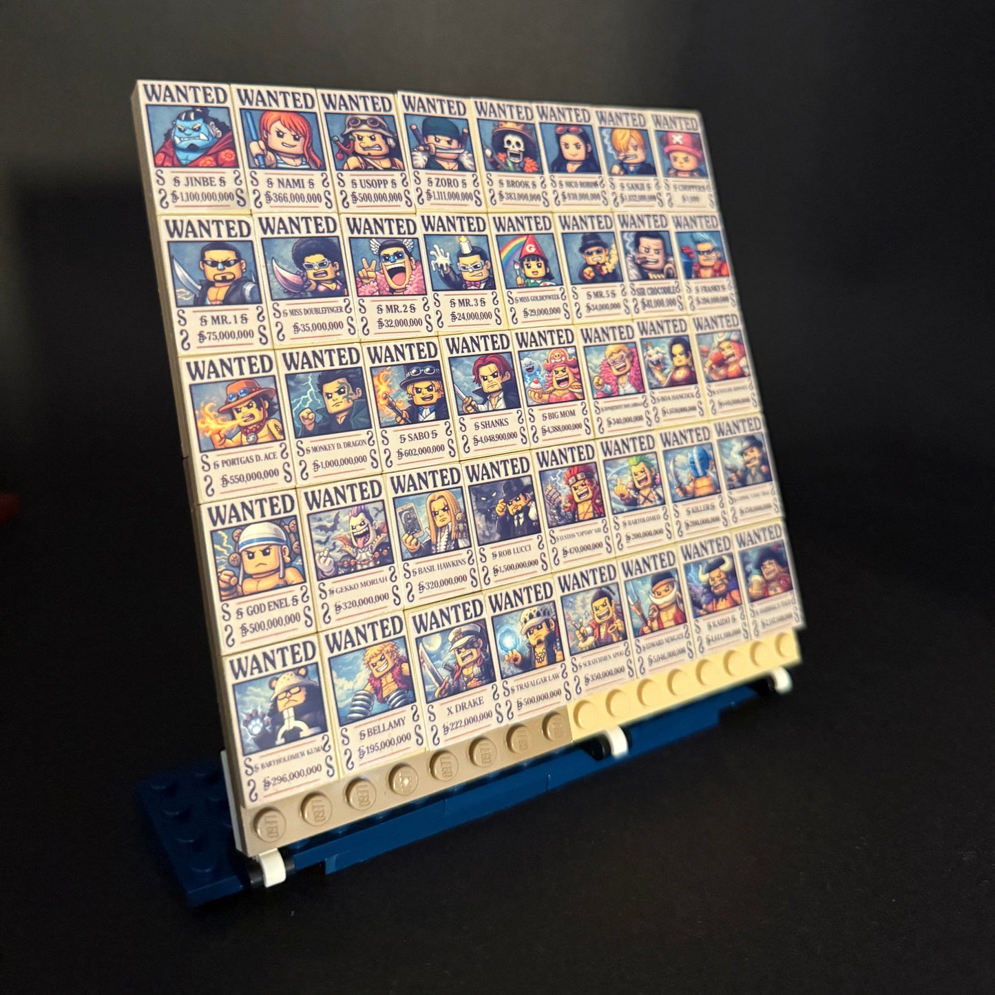 Wanted Poster Set – Piraten Edition 40 x (2×3 Tiles)