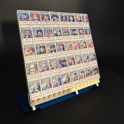 Wanted Poster Set – Piraten Edition 40 x (2×3 Tiles)