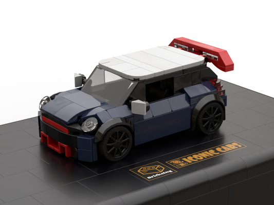 Mini Car - dark blue / grey