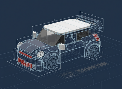 Mini Car - dark grey / black