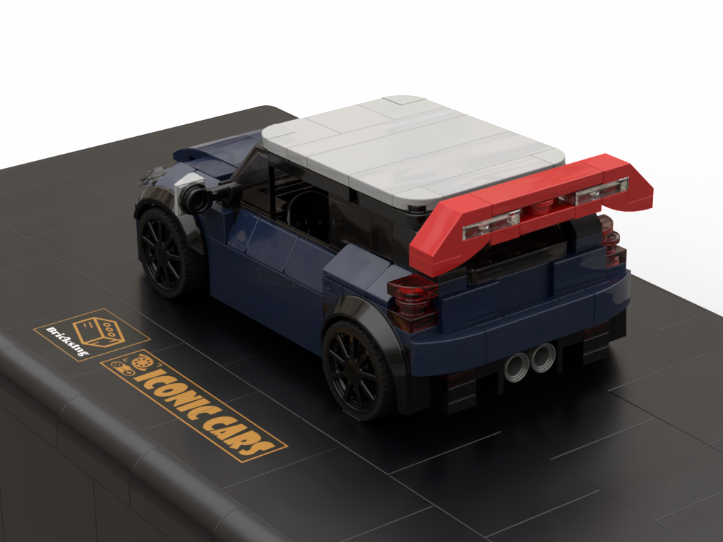 Mini Car - dark blue / grey