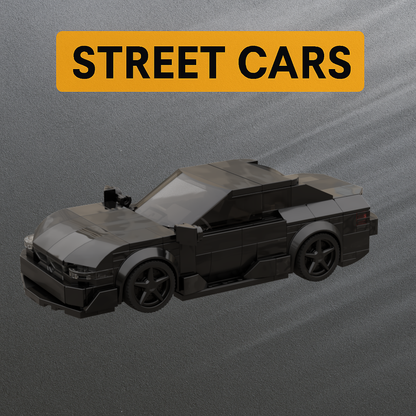 Inspired by BMW 3 (F30) Street Car - black