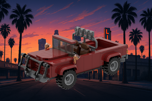 Inspired by GTA Trevor’s Canis Bodhi - dark red