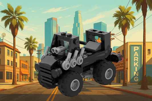 Inspired by GTA Trevor’s Quad Hot Rod Blazer - black