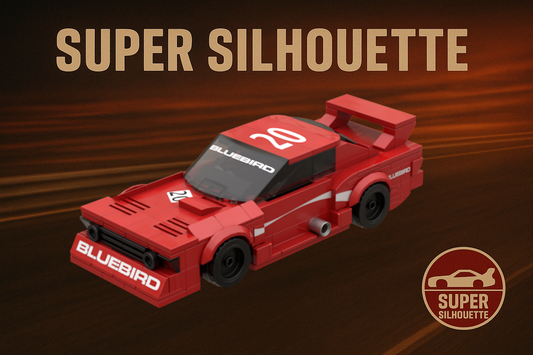Inspired by Nissan Bluebird Super Silhouette (KY910) - red