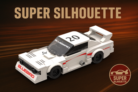 Inspired by Nissan Bluebird Super Silhouette (KY910) - white
