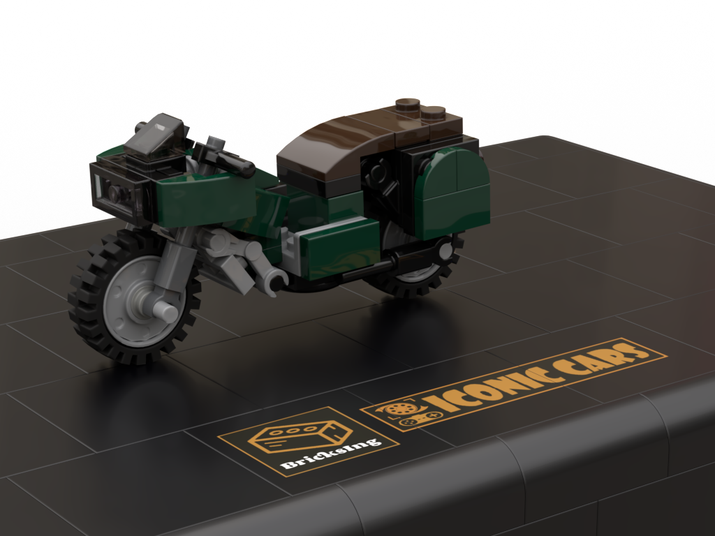 GTA Franklins’s Motorcycle Bagger - dark green