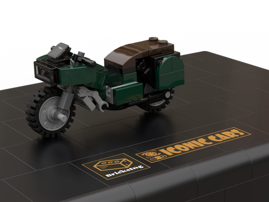 GTA Franklins’s Motorcycle Bagger - dark green