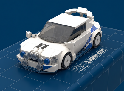 F-Escort Rally - white blue