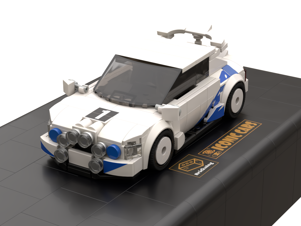 F-Escort Rally - white blue