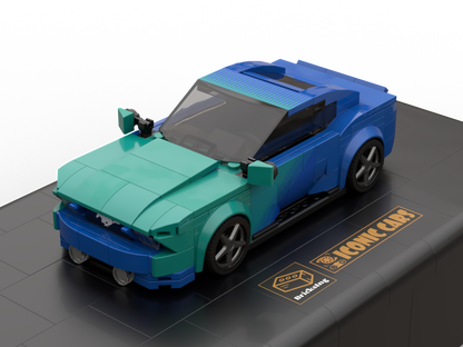 F-Mustang - blue turquoise