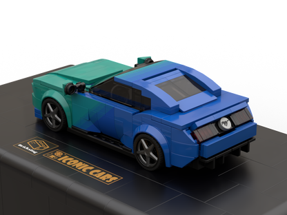 F-Mustang - blue turquoise