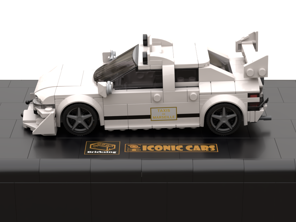 Inspired by GTA Franklin's Bravado Buffalo S - white