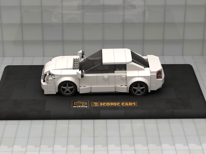 Inspired by Mercedes C Class Street Car - white