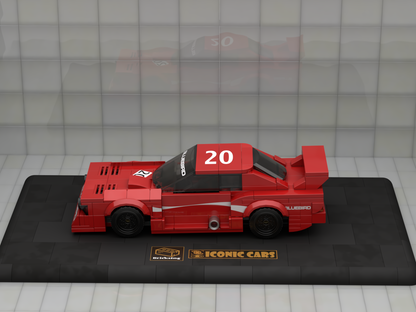 Inspired by Nissan Bluebird Super Silhouette (KY910) - red