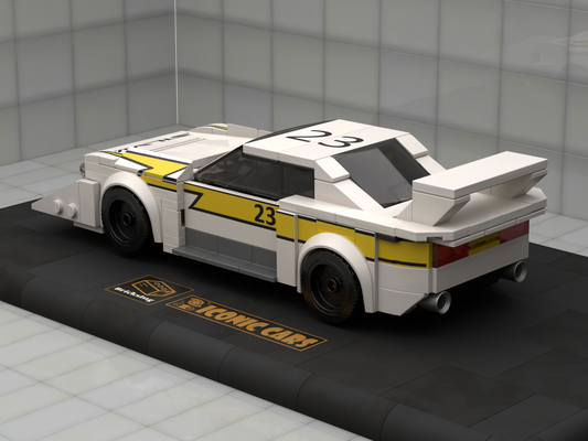 Inspired by Nissan Silvia Super Silhouette (KS110) - white