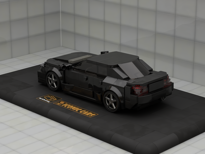 Inspired by Mercedes C Class Street Car - black