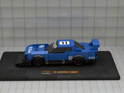 Inspired by Nissan Skyline Super Silhouette (KDR30) - blue