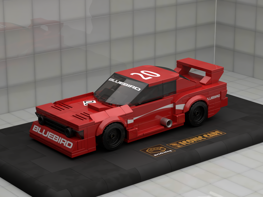 Inspired by Nissan Bluebird Super Silhouette (KY910) - red