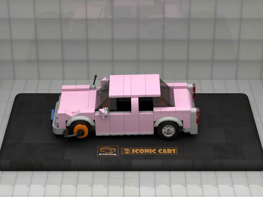 Inspired by Simpsons Homers Car - pink