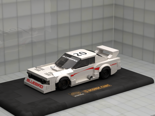Inspired by Nissan Bluebird Super Silhouette (KY910) - white
