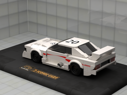 Inspired by Nissan Bluebird Super Silhouette (KY910) - white