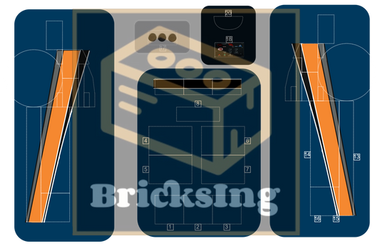 Sticker für Inspired by Nissan Silvia from Tokyo Drift - dark blue
